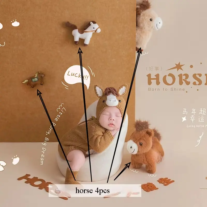 Horse 4pcs